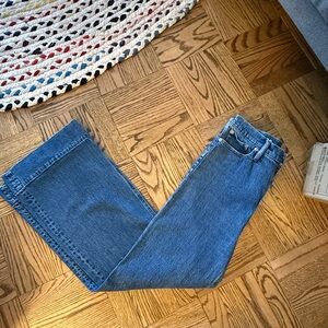 J. Crew Wide Leg Trouser Jeans